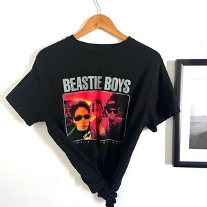 Beastie Boys Graphic Tee - Black with Red Accent